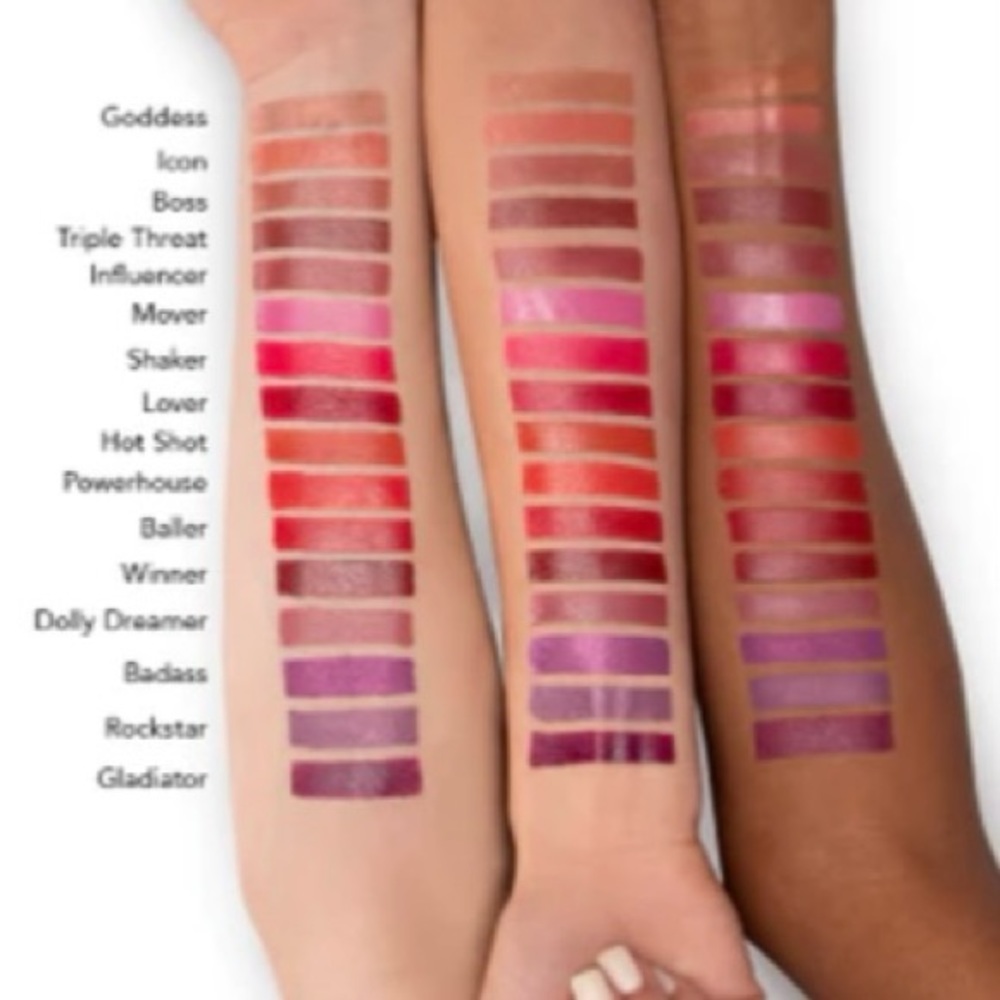 BUXOM Full Force Plumping Lipstick, Winner (ruby red shimmer) - Picture 4 of 7